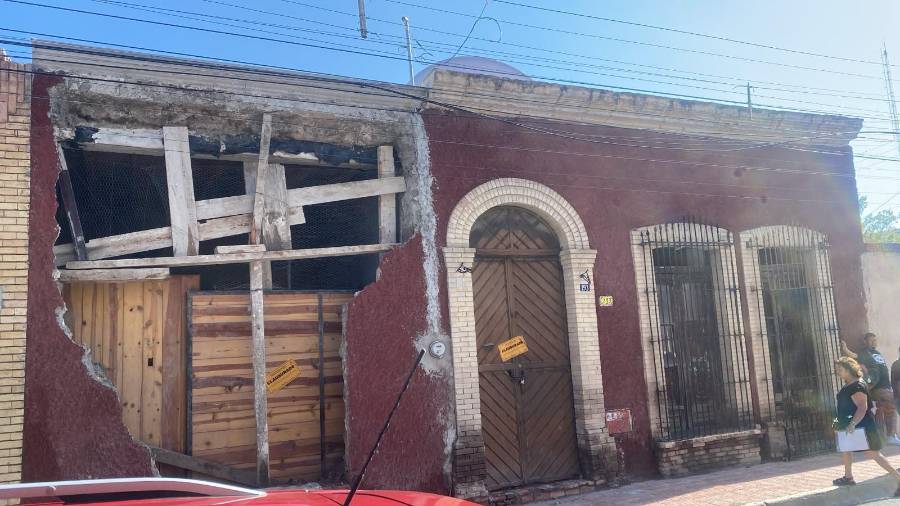 La demolición comenzó durante la madrugada del sábado, sin contar con los permisos correspondientes.