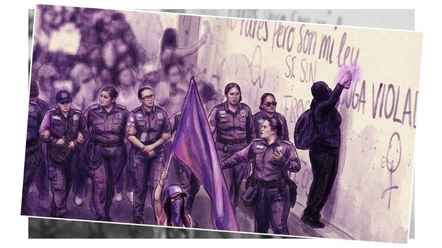 NosotrAs: en el 8M de Saltillo, marcharon las que sí tenían permiso... y nosotras