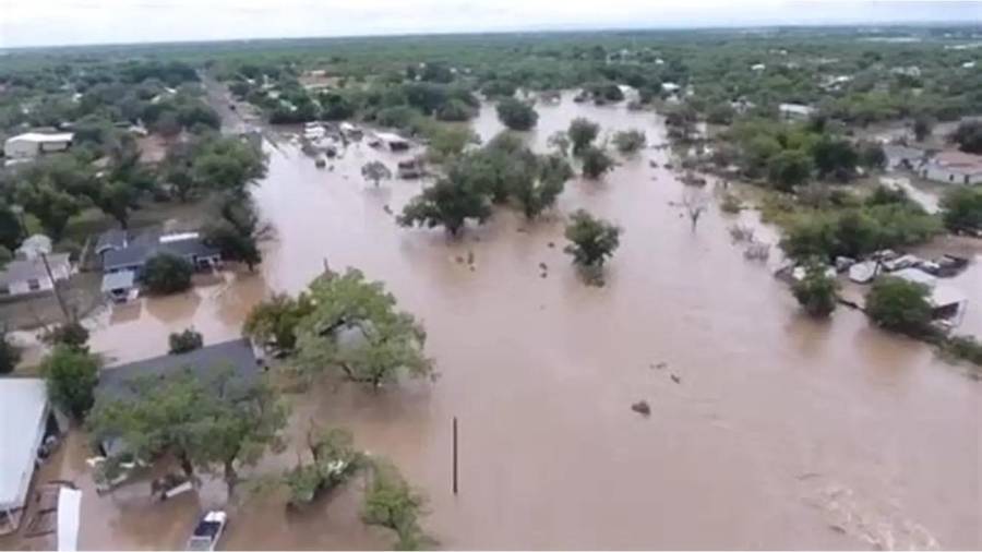 Persisten las lluvias en Texas; emiten Nueva alerta de inundación en Uvalde
