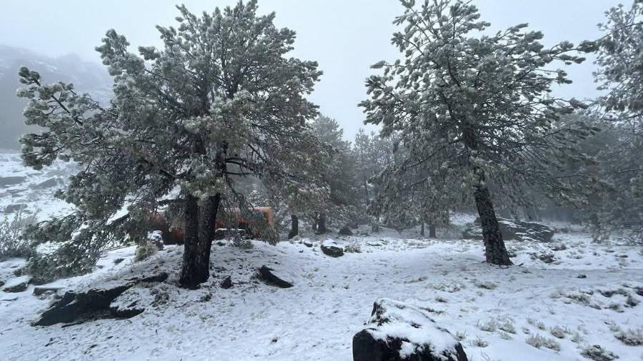 Se mantendrán condiciones para la caída de nieve o aguanieve en las sierras de Sonora, Chihuahua, Sinaloa (norte) y Durango