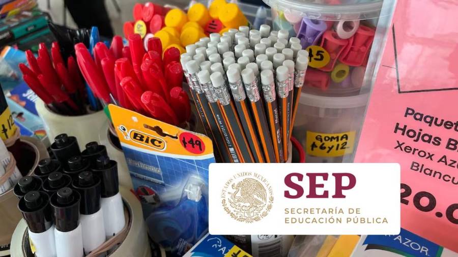 La Secretaría de Educación Pública publicó la lista sugerida de útiles escolares para el ciclo escolar 2026-2027.