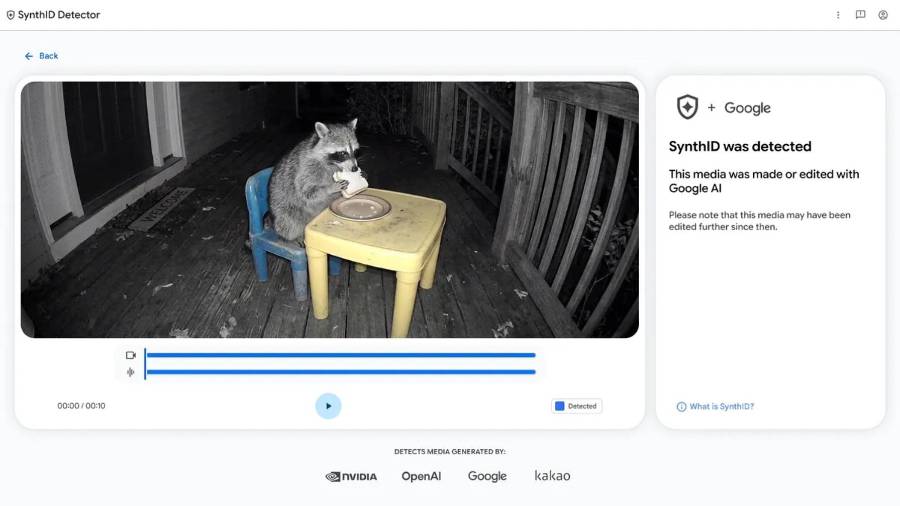A través de SynthID Detector cualquier usuario podrá verificar si una imagen, un vídeo o un archivo de audio fue generado mediante inteligencia artificial (IA).