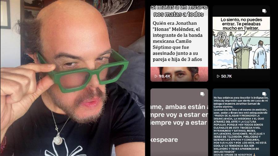 Aleks Syntek sorprendió al mostrarse sin peluquín y publicar mensajes inquietantes en redes, tras sus recientes declaraciones sobre estar “loco”.
