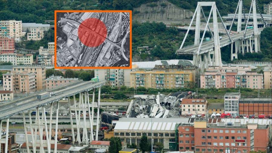 Un nuevo puente diseñado por el arquitecto italiano nacido en Génova, Renzo Piano, se inauguró en 2020, sobre un monumento a las víctimas del derrumbe del puente Morandi.