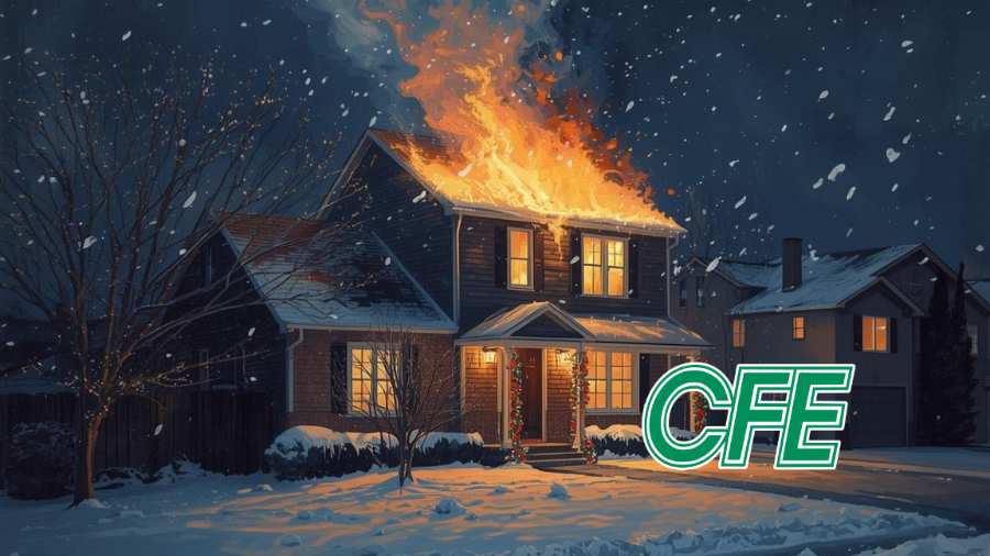 La CFE pidió revisar cables, evitar sobrecargas y desconectar las luces navideñas antes de dormir para prevenir incendios y fallas eléctricas durante la temporada decembrina