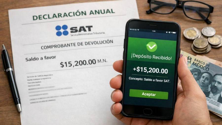 El SAT promete devoluciones más rápidas en 2026, pero el proceso depende de la precisión en la declaración. Errores mínimos pueden retrasar el depósito por semanas o incluso meses.