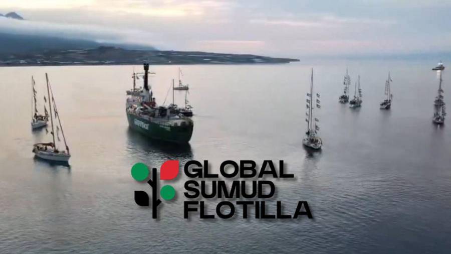La SRE informó que mantiene apoyo diplomático a mexicanos en la Flotilla Global Sumud y presentó una protesta ante Israel.