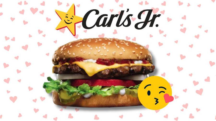 Promoción “Burger a 1 Beso” dará una Famous Star con Queso gratis al comprar un combo y dar un beso; solo aplica el 14 de febrero en sucursales participantes.