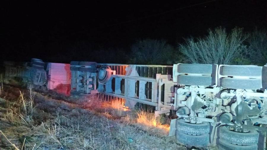 El accidente ocurrió a la altura del kilómetro 10, cerca del ejido Providencia.