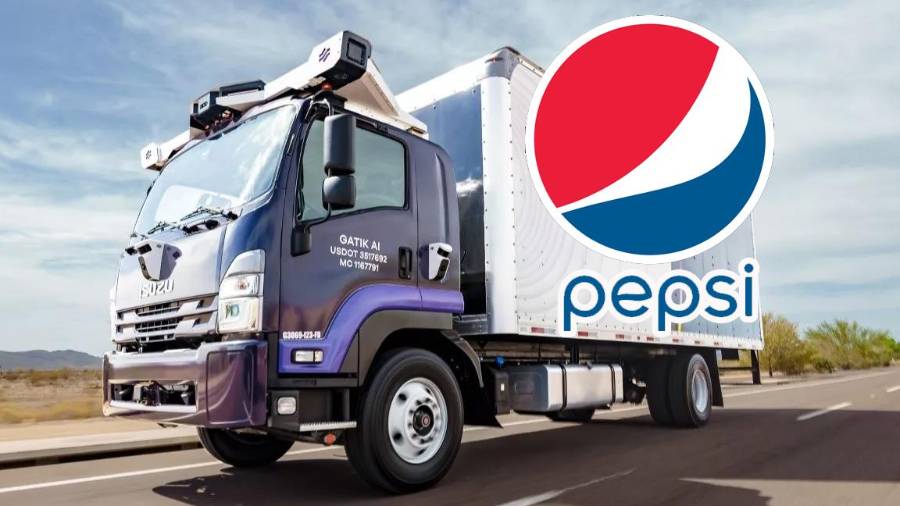 PepsiCo impulsa una nueva etapa de logística con camiones sin conductor que transportan Doritos, Pepsi y Gatorade en Estados Unidos, logrando altos niveles de puntualidad en entregas.