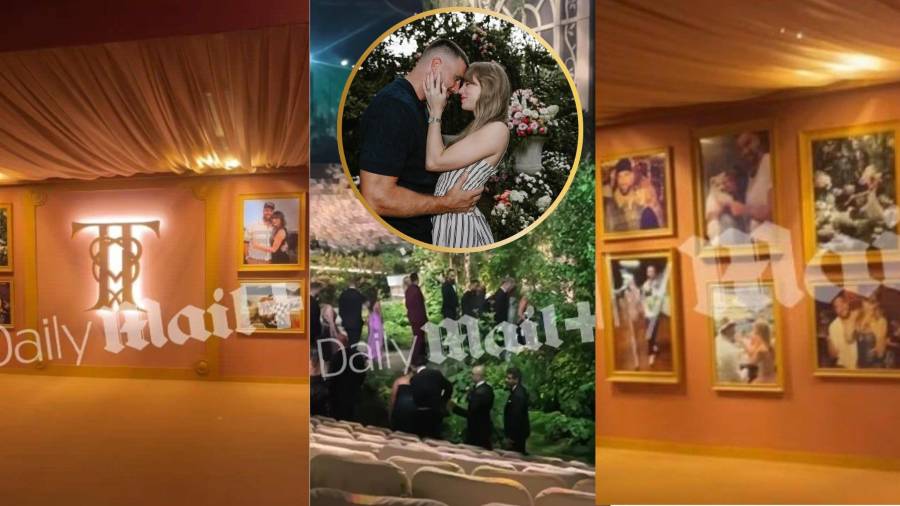 Noche. La decoración transformó el Madison Square Garden en un escenario con jardines, flores y elementos inspirados en un cuento de hadas.