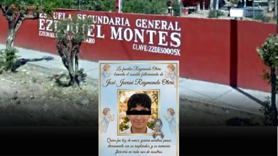 Autoridades de Querétaro detuvieron a un estudiante señalado por el homicidio de su compañero ocurrido cerca de una secundaria en Ezequiel Montes.