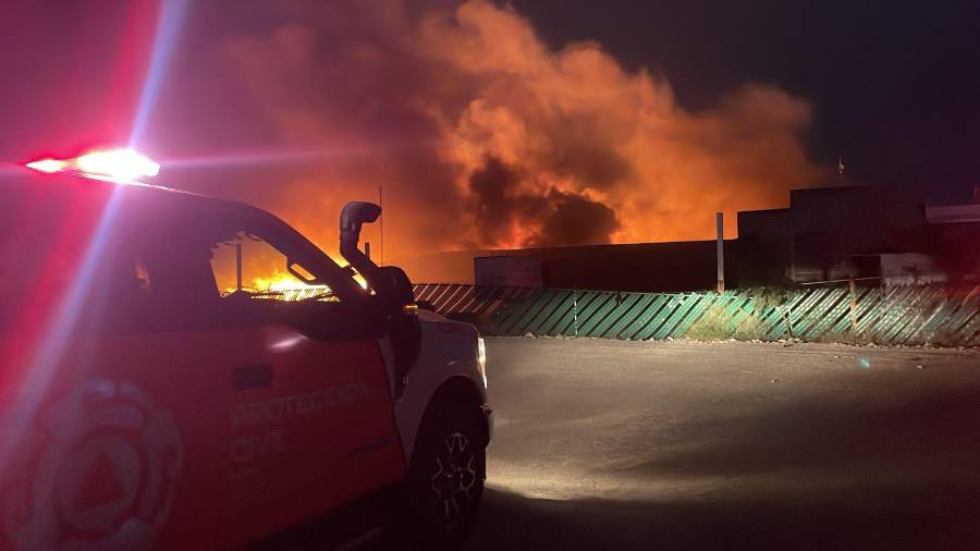 Los hechos se reportaron en una bodega de químicos en el municipio de General Escobedo, Nuevo León