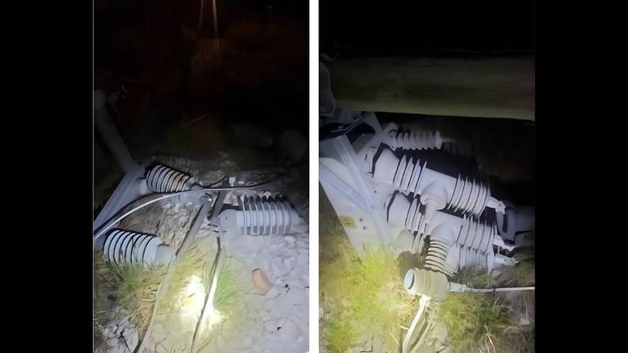 La caída de un poste de energía eléctrica durante la tormenta registrada en la madrugada dejó fuera de operación parte de la captación Zapalinamé, afectando el suministro de agua en diversos sectores del suroriente de Saltillo.