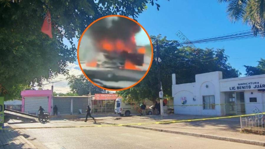 Un ataque directo contra un joven provocó detonaciones, persecuciones y bloqueos en Navolato; una funcionaria resultó herida por una esquirla. Autoridades mantienen operativos en la zona