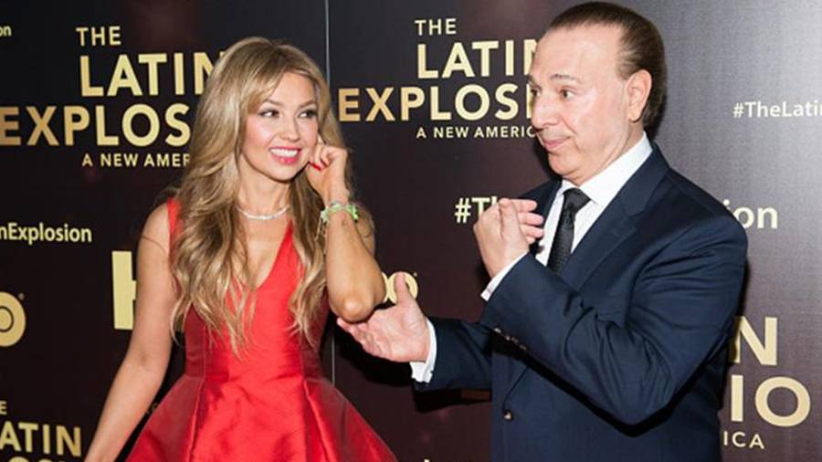 &quot;Se te acaba de morir tu pen...&quot;, le dice Thalía a ¿Tommy Mottola?