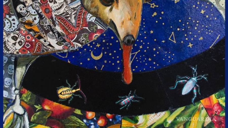 Laura Elena Valdés muestra la belleza de los animales en peligro de extinción con el collage