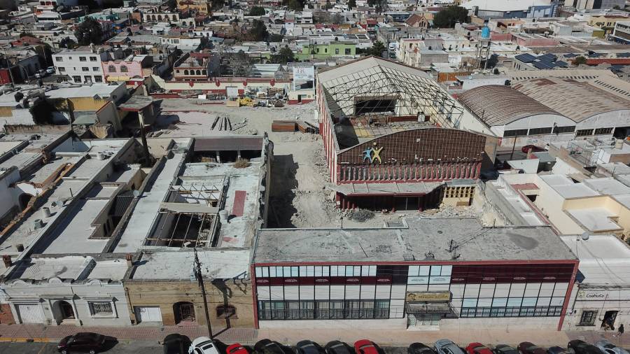 Las labores de demolición comenzaron en enero de 2021.