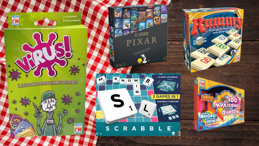 Juegos de mesa para disfrutar en familia.