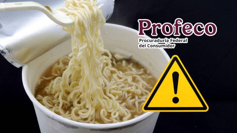 Profeco analizó 33 sopas instantáneas y detectó diferencias en grasa, contenido neto e información declarada en productos de diversas marcas comercializadas en México.