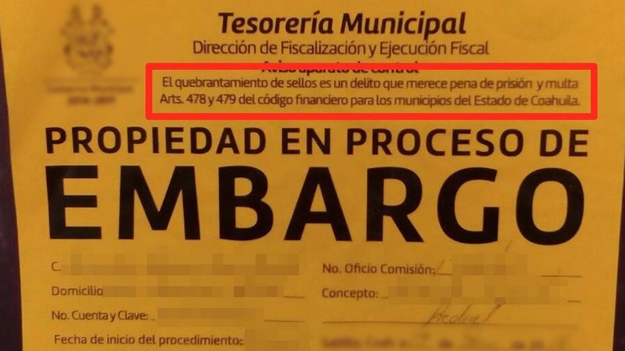 Embargo de vivienda en México: conoce qué significa una notificación, cuáles son tus derechos y los pasos legales para defender tu patrimonio.