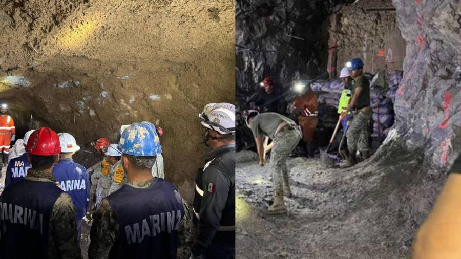Encuentran a segundo minero, con vida, en la mina Santa Fe, Sinaloa
