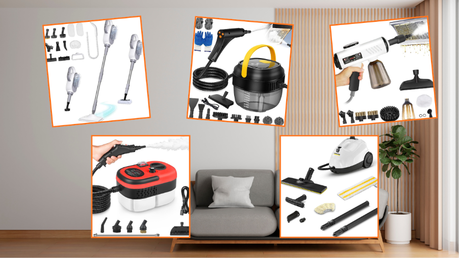 Vapor que transforma: 5 limpiadores estrella en Amazon que sí valen la pena