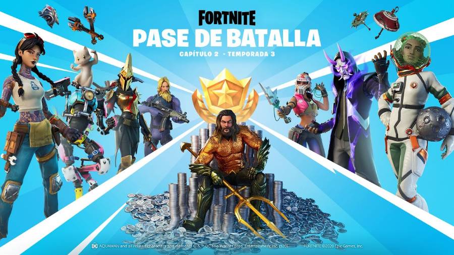 Fortnite Capítulo 2 Temporada 3: todas las novedades que trajo 'El dispositivo' de Midas... ¡con Aquaman incluido!
