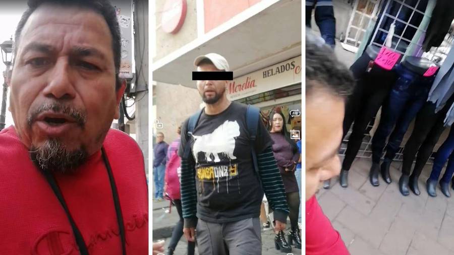 El denunciante señaló a otro hombre como su presunto agresor y rechazó los señalamientos que, según dijo, una mujer hizo en su contra.