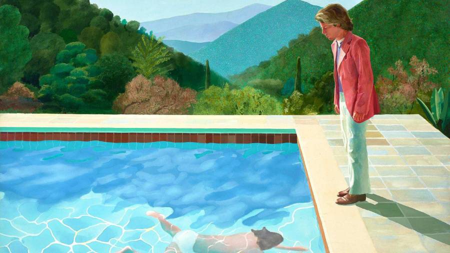 Fallece David Hockney, el artista que convirtió a las piscinas en iconos del arte moderno