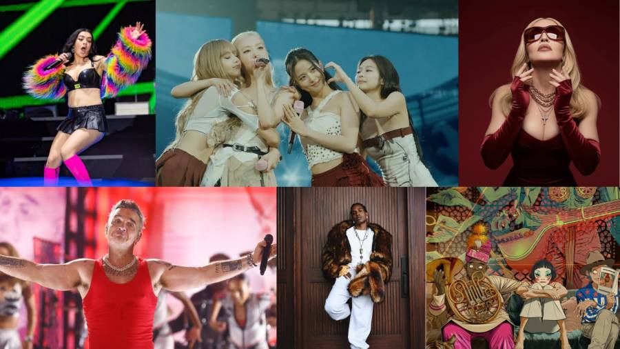 Fiesta. El 2026 se perfila como uno de los años más fuertes para la industria musical, con regresos, debuts y giras mundiales.