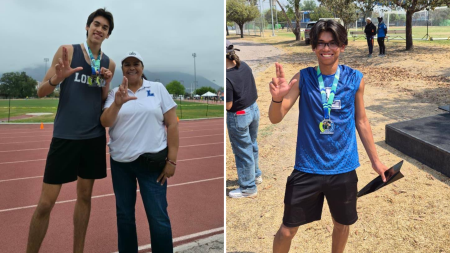 El atleta Ángel Fernando García Garza obtuvo la medalla de plata en los 110 metros con vallas Sub 18 en la Copa Nuevo León 2026.