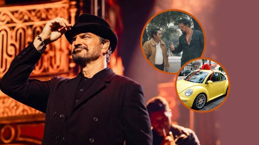 Una historia que parece sacada de una de sus letras: el cantante guatemalteco se reencontró en las calles de la capital con un viejo amigo para hacerle un emotivo homenaje.