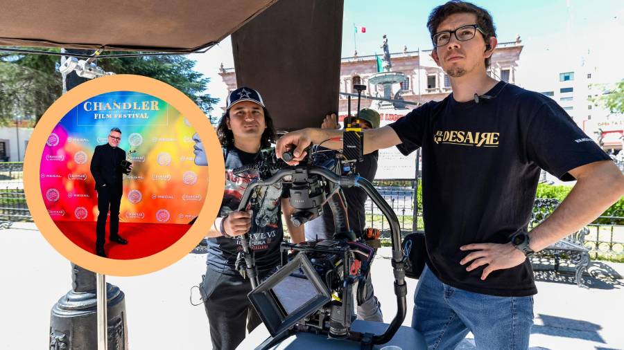 Acierto. El equipo creativo y el elenco de ‘El Desaire’ celebran un nuevo triunfo internacional que consolida al cine coahuilense en el extranjero.