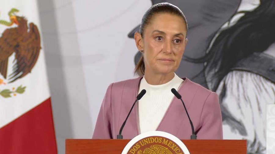 Sheinbaum informó que los 5.8 millones de dólares recuperados del caso relacionado con Genaro García Luna serán utilizados para mejorar planteles educativos en la Montaña de Guerrero.