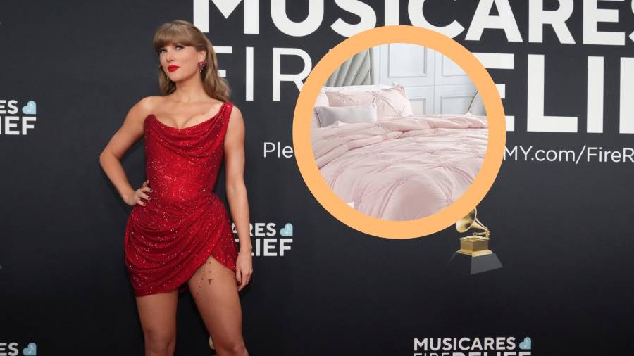 Motivo. El rediseño del logotipo de “Swift Home” detonó la nueva acción legal del equipo de la cantante.