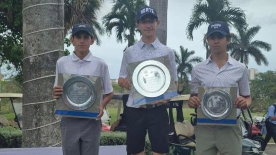 Santiago García Melo lideró la categoría 15 y menores en Tampico.