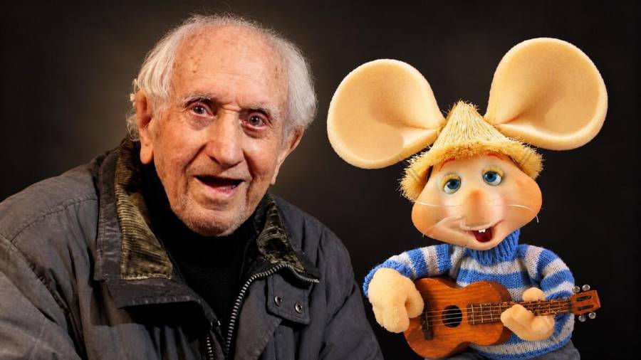 Peppino Mazzullo, actor de doblaje italiano voz del personaje infantil Topo Gigio.