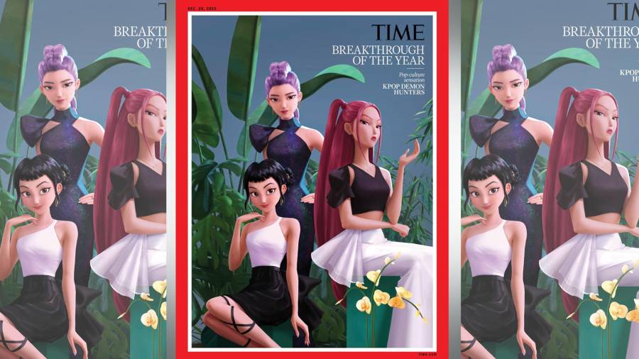 Corona. Rumi, Mira y Zoey, protagonistas del fenómeno animado, conquistan también el mundo editorial al aparecer en una portada histórica que celebra su éxito mundial.