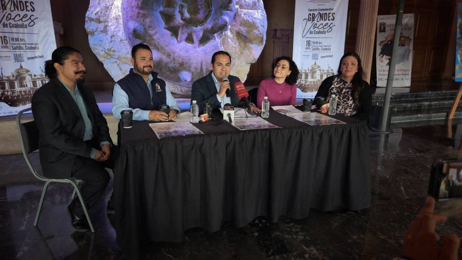 Invitan a gala de la Ópera de Coahuila en Saltillo: Su voz brillará en el Teatro de la Ciudad