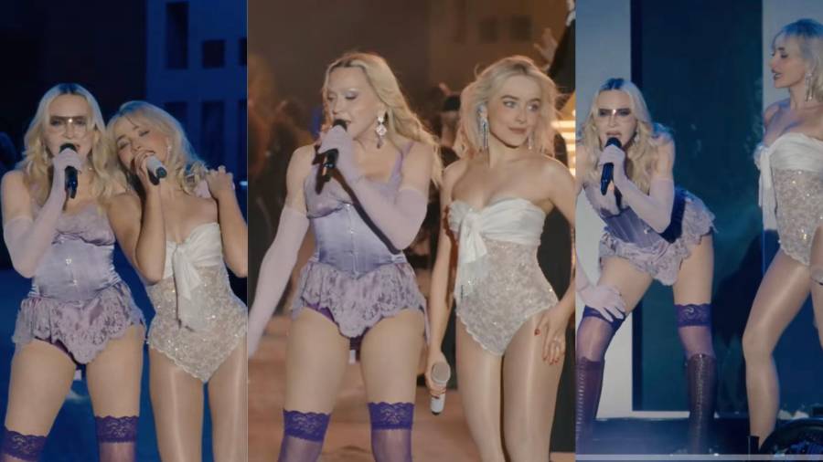 Aplauso. El dueto entre Madonna y Sabrina Carpenter desató reacciones en redes por su simbolismo generacional.
