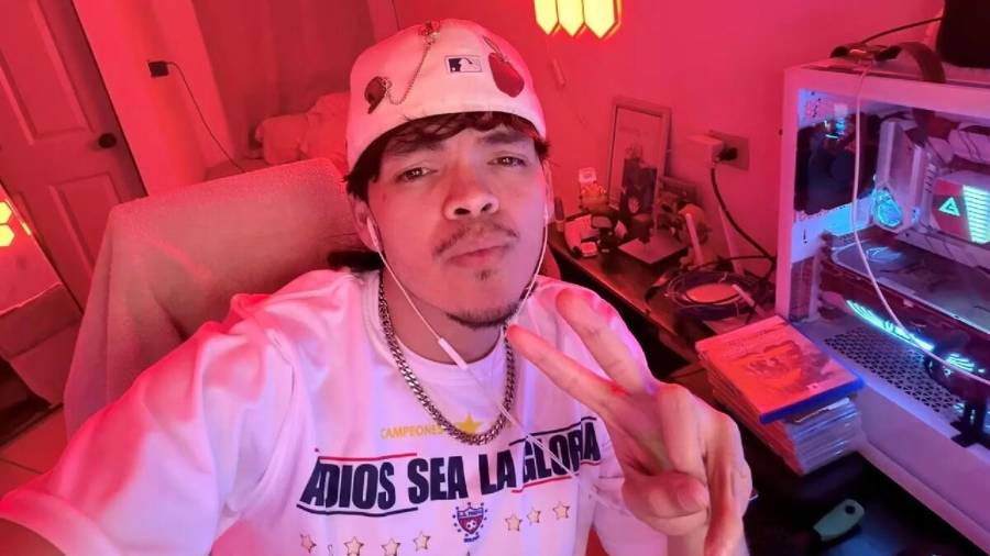 Un video de una antigua transmisión del streamer salvadoreño volvió a circular tras su muerte en Monterrey.