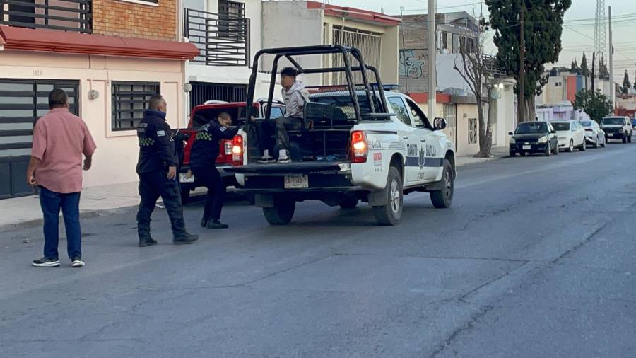El menor fue detenido tras una persecución por calles de la colonia Bellavista.