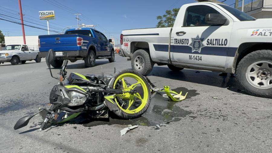 Se consignó el accidente al Ministerio Público