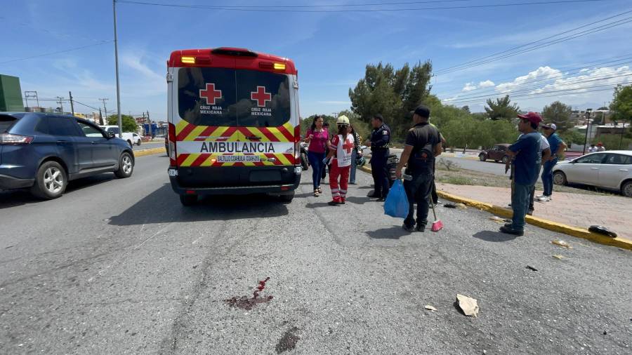 Tras el percance, familiares del joven motociclista participaron en las gestiones para alcanzar un acuerdo relacionado con la reparación de daños y los gastos médicos derivados del accidente.