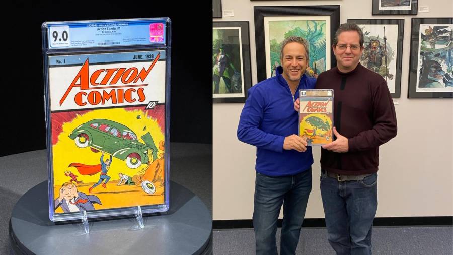 Joya. El cómic Action Comics #1, publicado en 1938, es considerado la pieza fundacional del género de superhéroes.