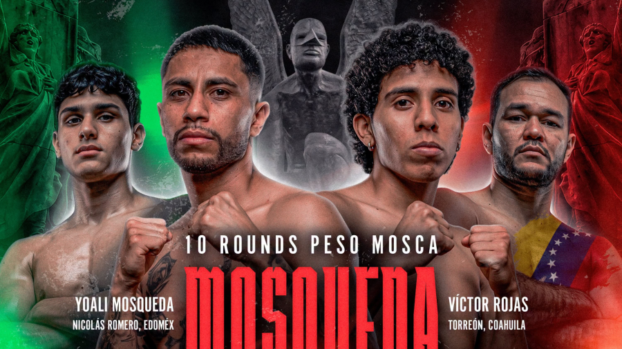 La función arrancará a las 18:00 horas y tendrá como combate principal el duelo entre el coahuilense y el mexiquense.