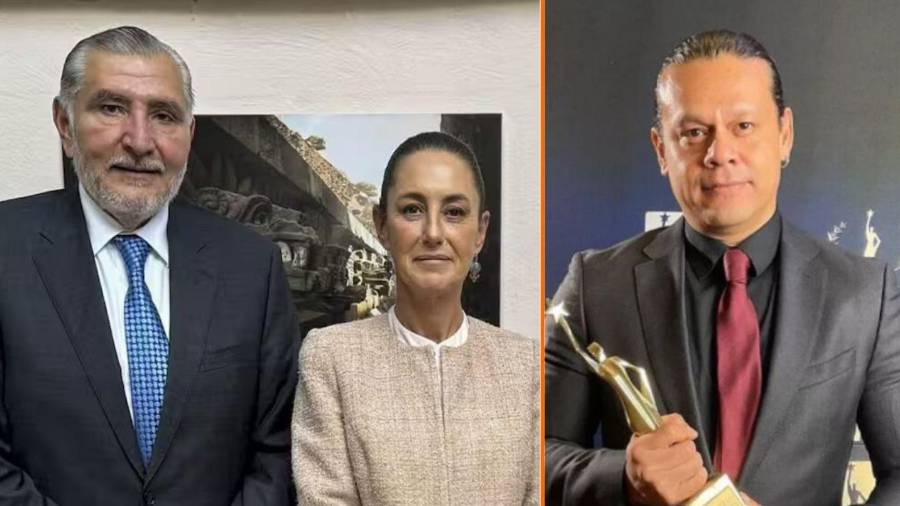 De acuerdo con Riva Palacio, la presidenta está siendo traicionada por su propio estratega Iván Silva (derecha), quien opera para Adán Augusto López en Chihuahua y otros estados que renovarán gubernatura.