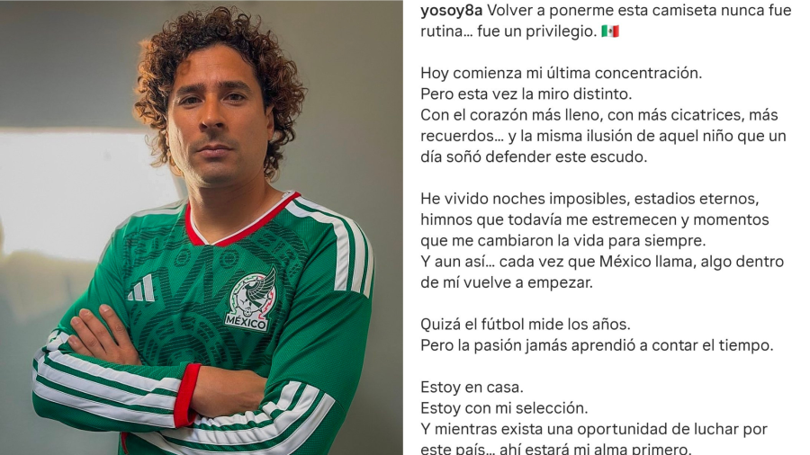 Memo Ochoa recordó momentos importantes vividos con México durante sus participaciones mundialistas.