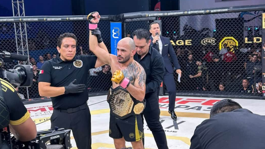 El saltillense derrotó por decisión unánime a Gabriel “Chacal” Urbino en la pelea estelar de LUX 063.